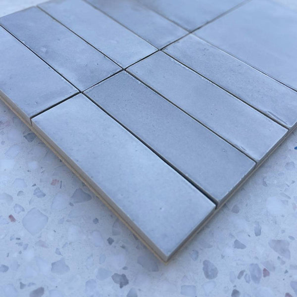 Zellige Kasbah Grigio Porcelain - Stone and Tile Projects