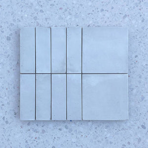 Zellige Kasbah White Porcelain - Stone and Tile Projects