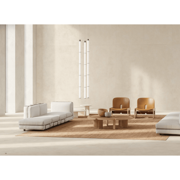 Biella Ivory Concrete Italian Porcelain - Stone and Tile Projects