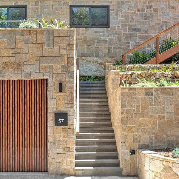 Multicolour Oakdale Wall Cladding - Stone and Tile Projects