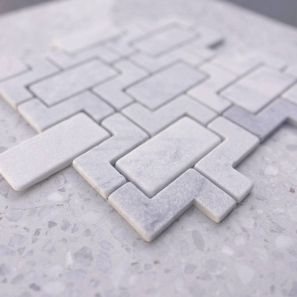 Moorish Carrara Mosaic - Stone and Tile Projects