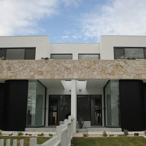 Multicolour Sandstone Wall Cladding - Stone and Tile Projects