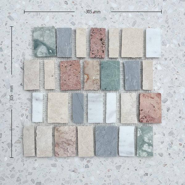 Scarpa Mélange Mosaic - Stone and Tile Projects