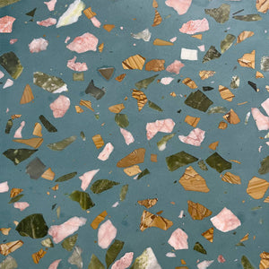 Turquoise Terrazzo STP-21 - Stone and Tile Projects