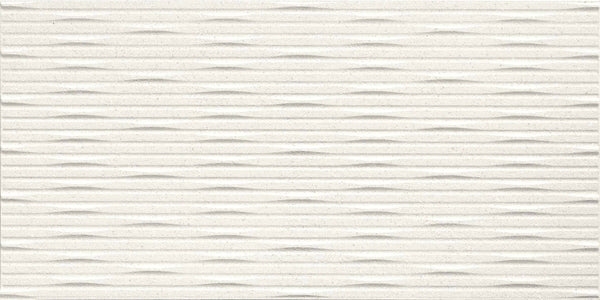 Serene Bianco 3D Craft Italian Ceramic - Stone and Tile Projects