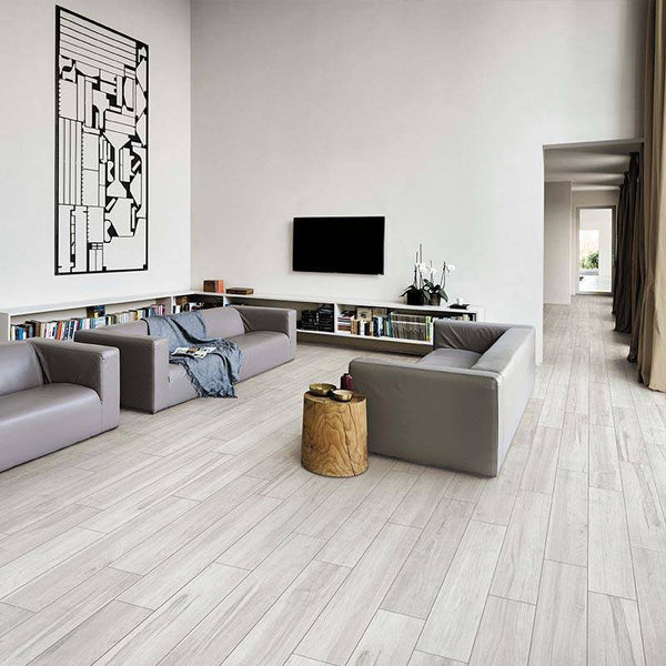 A.C. Snow Timber Look Porcelain 1200x200 Project Photo