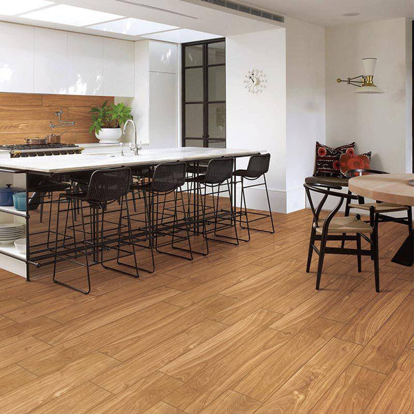 A.M. Natural Timber Look Porcelain 1200x200 - Stone and Tile Projects