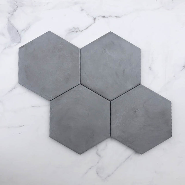 Antracite Italain Hexagon Porcelain