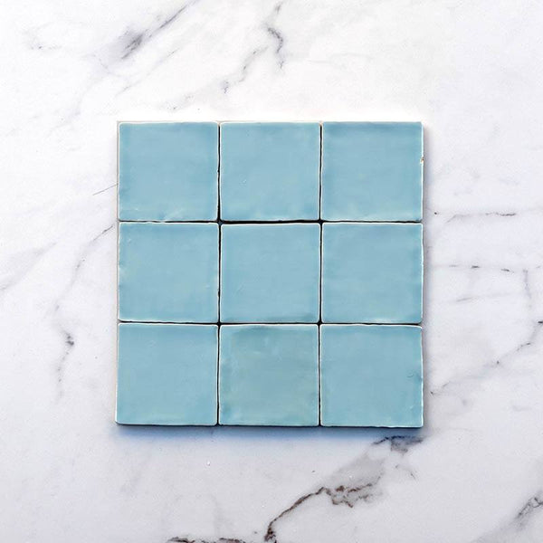 Aqua Moroccan Ceramic 100x100 - Stone and Tile Projects