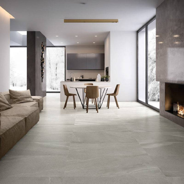 Armonia Grey Italian Porcelain - Stone and Tile Projects