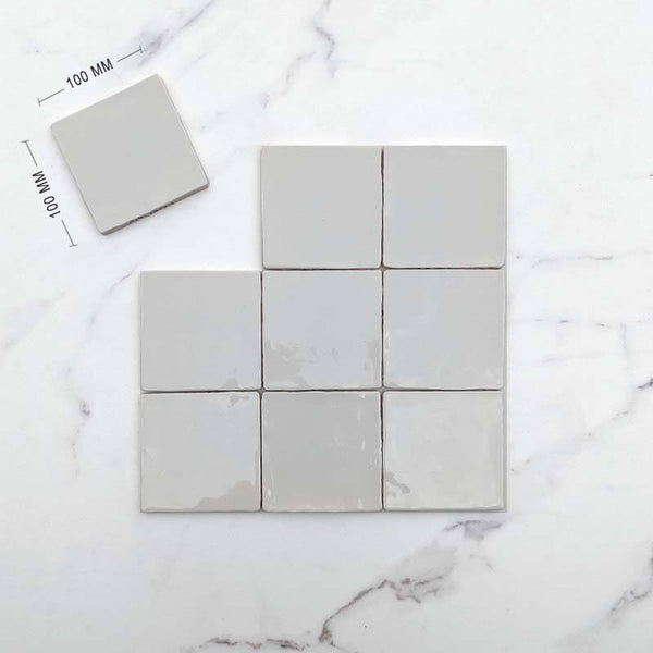 Ash Grey Moroccan Ceramic 100x100 - Stone and Tile Projects
