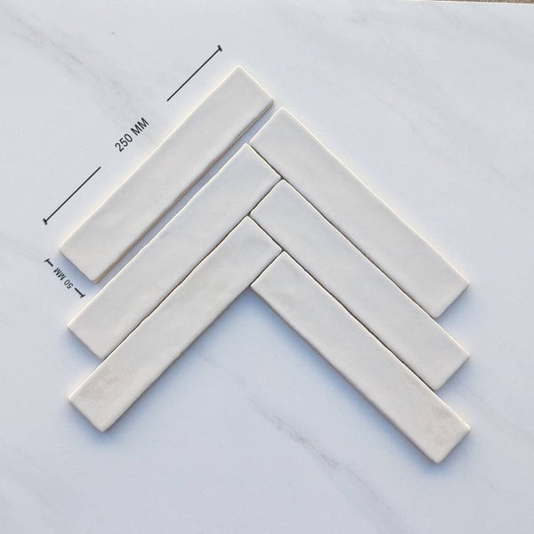 Ash Grey Moroccan Porcelain 250x50 Dimension