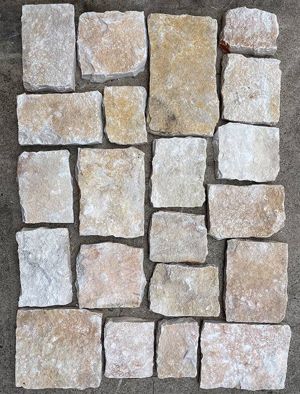 Australian Lime Quartz Cladding - Stone and Tile Projects