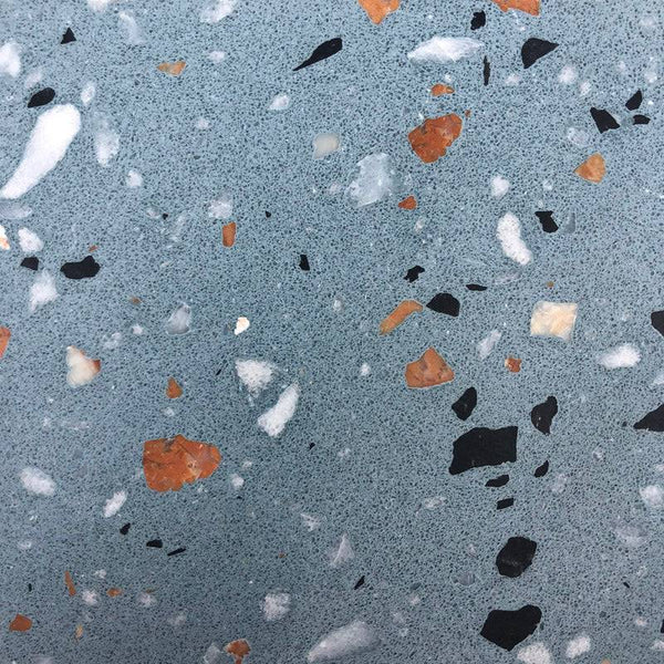 Baby Blue Terrazzo STP-17 - Stone and Tile Projects
