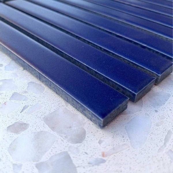 Slim Kit Kat Blue Mosaic 145x15 - Stone and Tile Projects