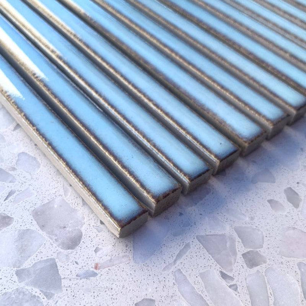 Japanese Blue Slim Kit Kat 146x10 - Stone and Tile Projects