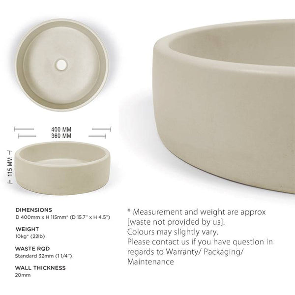 Nood Co Bowl Basin Collection - Stone and Tile Projects