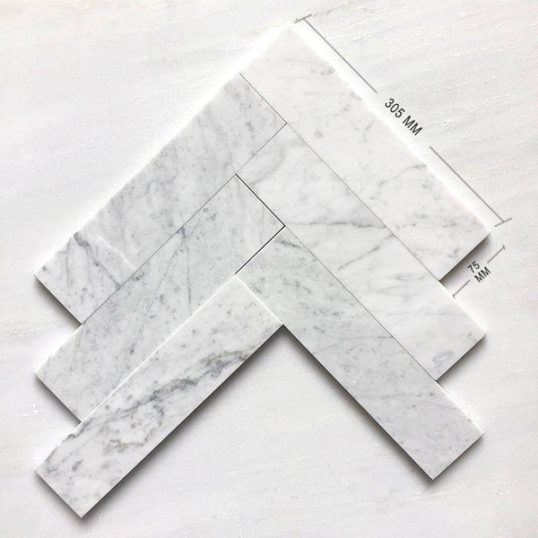CARRARA BIANCO 305X75 DIMENSION