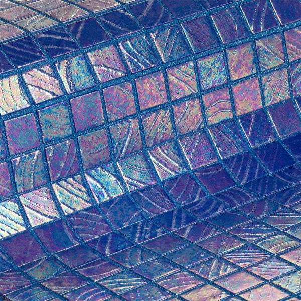 Masaya Lava Blue Purple Pool Tile - Stone and Tile Projects