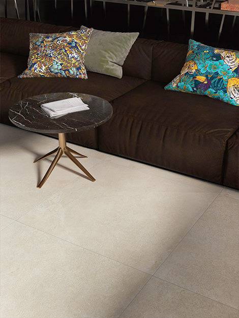Cotto D'este Bianco Italian Porcelain - Stone and Tile Projects