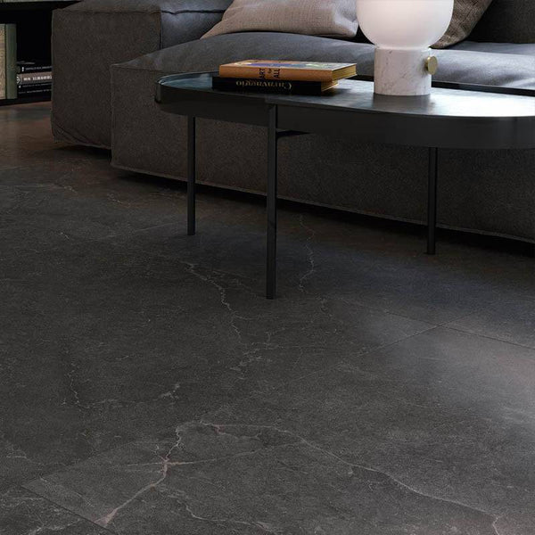 Cotto D'este Charcoal Italian Porcelain - Stone and Tile Projects