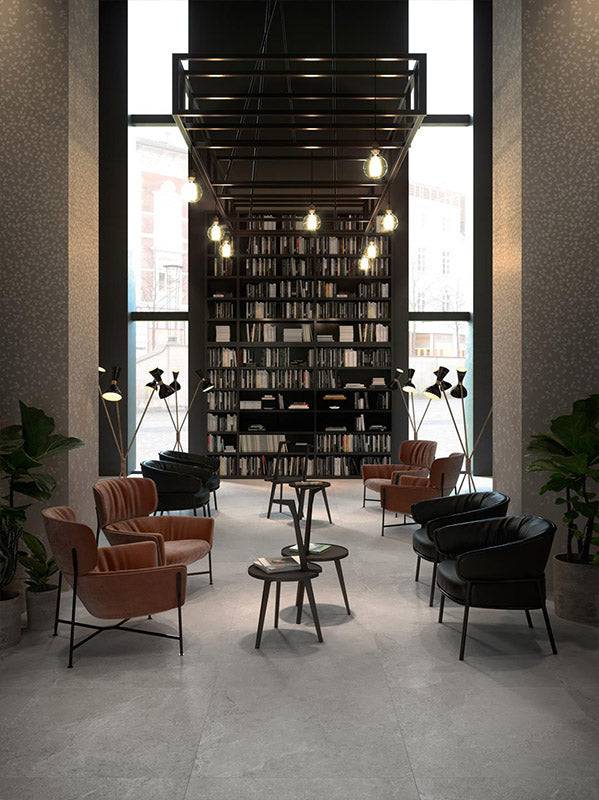 Cotto D'este Grey Italian Porcelain - Stone and Tile Projects