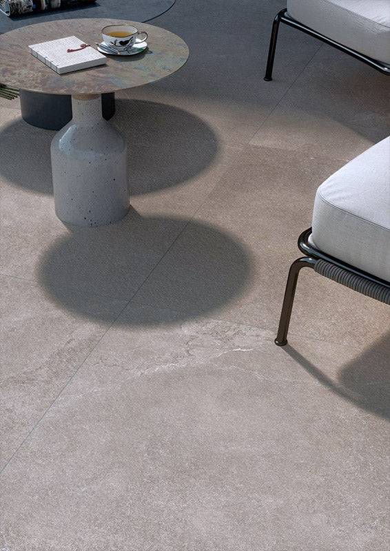Cotto D'este Grey Italian Porcelain - Stone and Tile Projects
