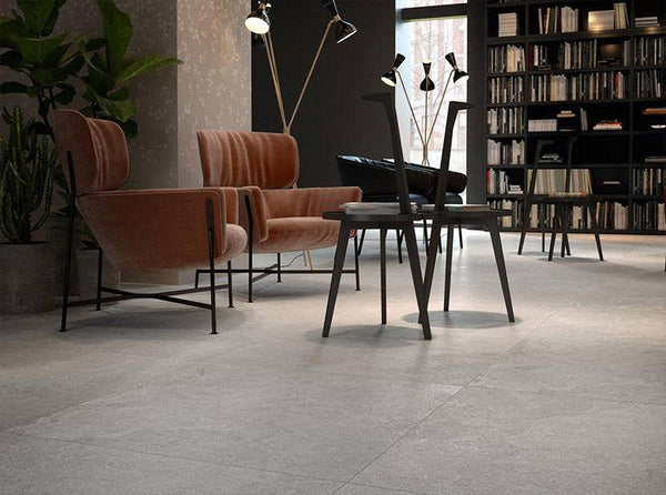 Cotto D'este Grey Italian Porcelain - Stone and Tile Projects
