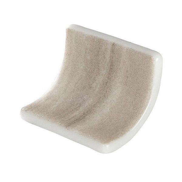 Cove Creamstone Safe Glass Mosaic Pool Tile - Stone and Tile Projects