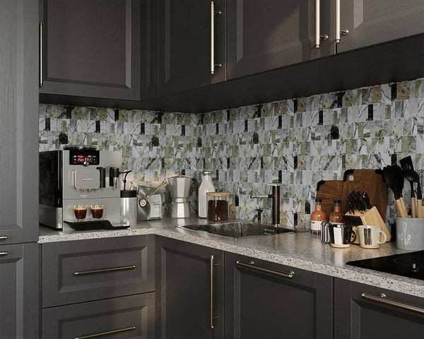 Calacatta Ice Jade Scarpa Plus - Stone and Tile Projects