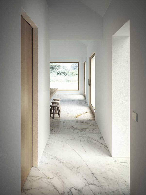 Calacatta Oro Capraia Italian Porcelain - Stone and Tile Projects