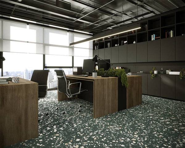 Calla Onyx Terrazzo STP 40 - Stone and Tile Projects