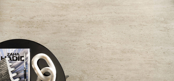 Cappella Pearl Veincut Travertine Italian Porcelain - Stone and Tile Projects