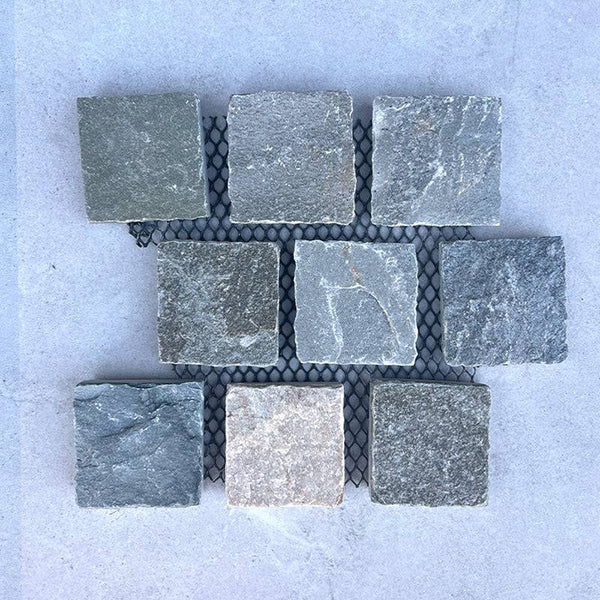 Porphyry Grey Cobblestone - Stone and Tile Projects
