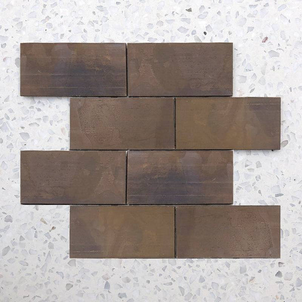 Copper Deluxe Subway 150x75 - Stone and Tile Projects