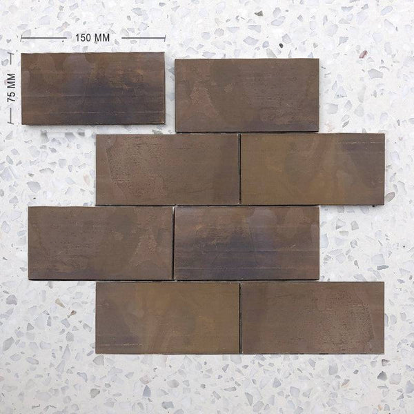 Copper Deluxe Subway 150x75 - Stone and Tile Projects