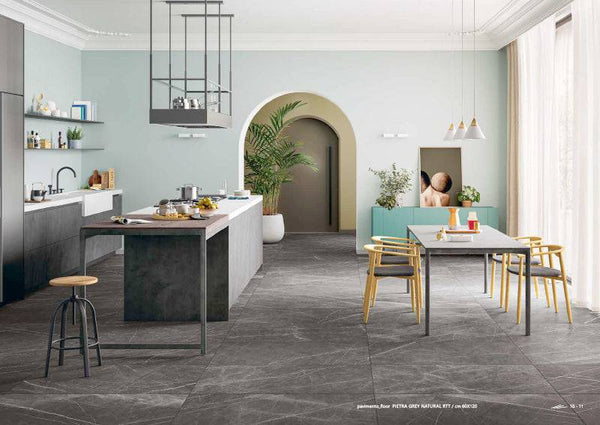Cotto Pietra Rectified Italian Porcelain - Stone and Tile Projects