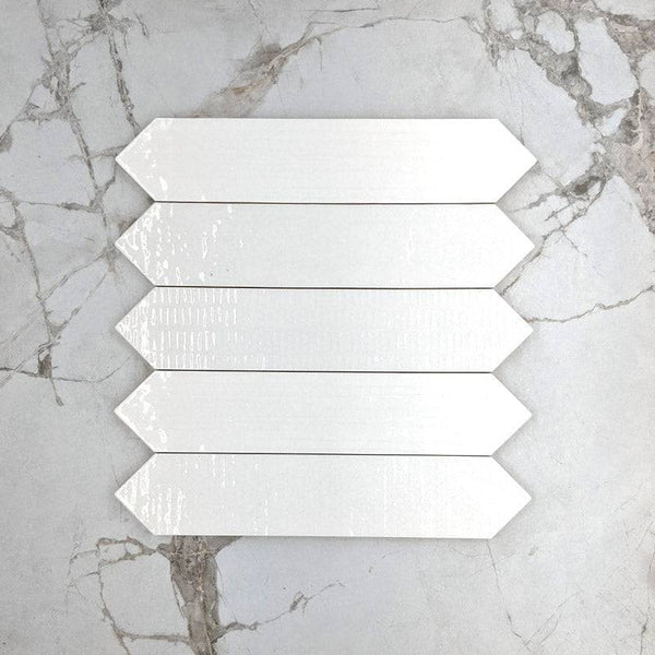 Crackle Nieve Decor Picket Porcelain