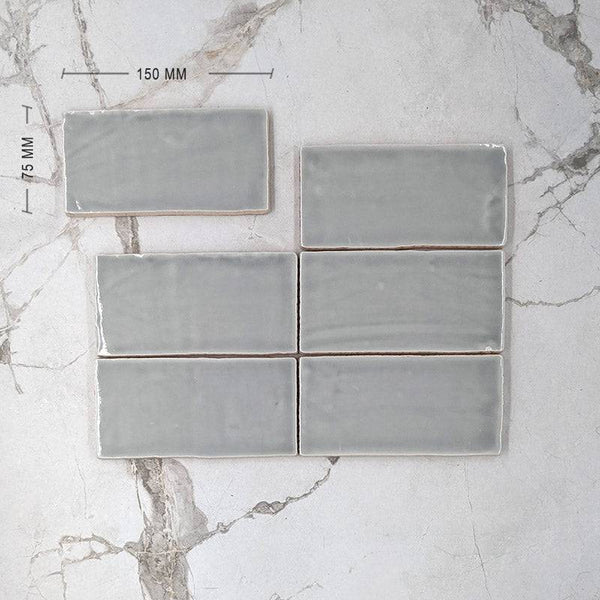 Craquele Mars Moroccan Porcelain 150x75 Dimension