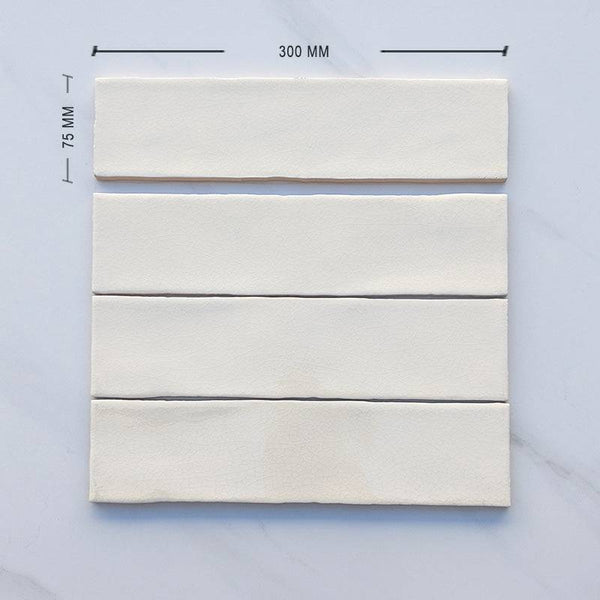 Craqule Nacar Moroccan Porcelain 300x75 Dimension