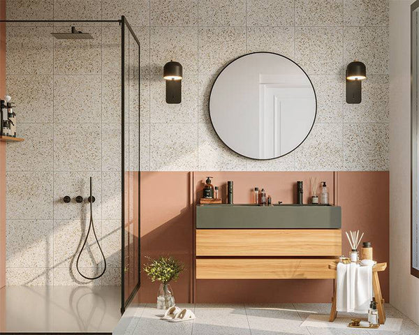 Crema Lantana Terrazzo STP 43 - Stone and Tile Projects