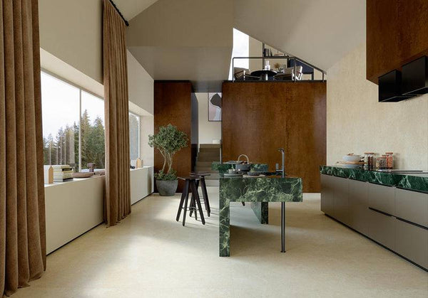 Empero Green Italian Porcelain - Stone and Tile Projects