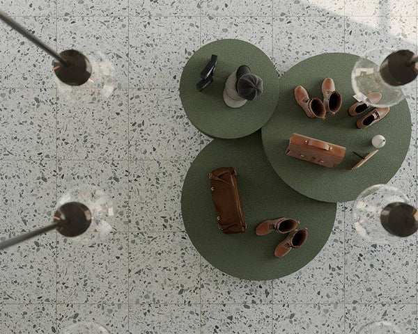Forest Green Coarse Grain Terrazzo STP 38 - Stone and Tile Projects