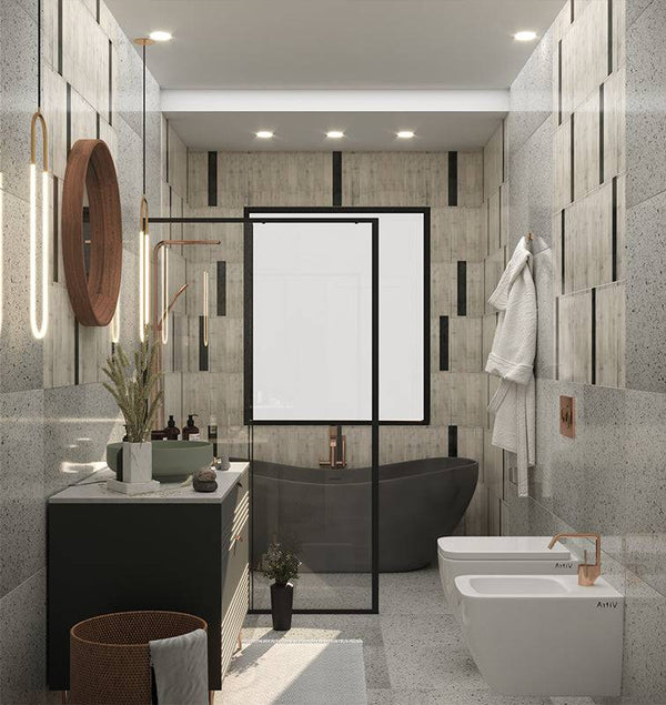 Forest Green Terrazzo STP-06 - Stone and Tile Projects