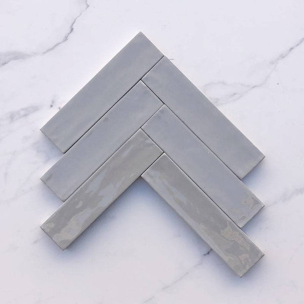 Florence Grey Subway Porcelain 240x60 - Stone and Tile Projects