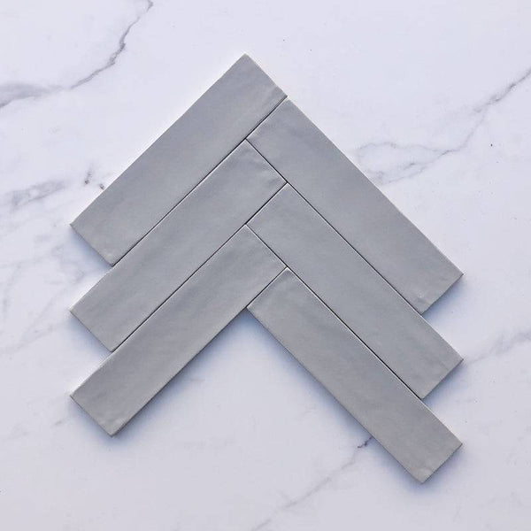 Florence Grey Subway Porcelain 240x60 - Stone and Tile Projects