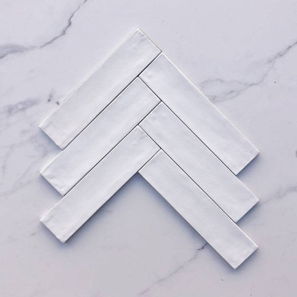 Florence White Subway Porcelain 240x60 - Stone and Tile Projects