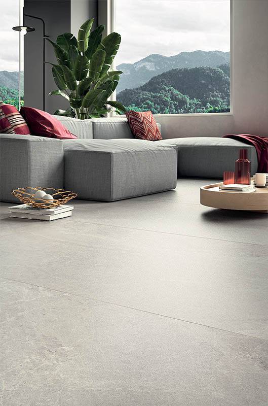 Frammenti Chalk Limestone Italian Porcelain - Stone and Tile Projects