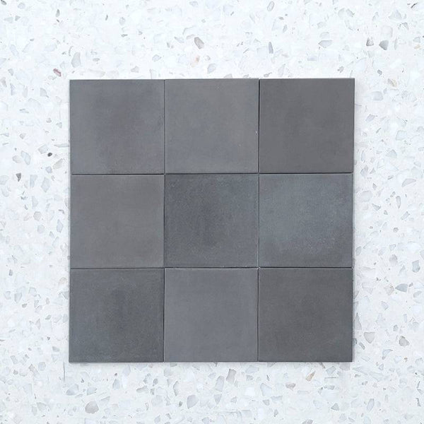 Potts Points Charcoal Italian Porcelain - Stone and Tile Projects