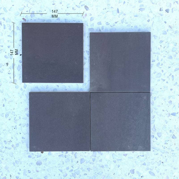 Graphite 147x147 Spanish Porcelain - Stone and Tile Projects